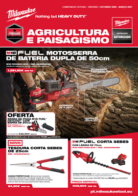 Folheto Agricultura e Paisagismo 2026